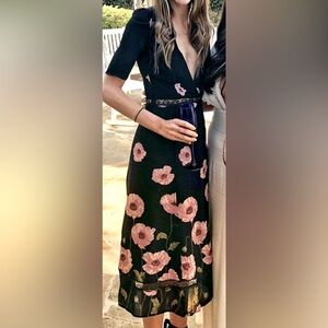 Reformation Floral Midi - Size XS